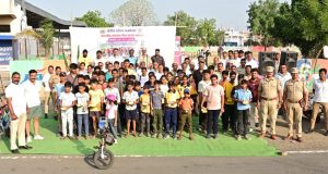 जागतिक सायकल दिनानिमित्त पोलीस स्टेशन कळमेश्वरची सायकल रॅली – आरोग्य,पर्यावरण संवर्धनाचा दिला संदेश