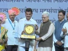 वसंतराव नाईक कृषिभूषण पुरस्काराने बाबाराव कोढे सन्मानित