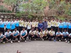 राष्ट्रीय टेनिस क्रिकेट स्पर्धेसाठी महाराष्ट्र संघ नाशिक येथून रवाना