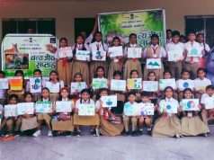 वन्यजीव सप्ताहानिमित्त चित्रकला स्पर्धा व निसर्गभ्रमंती कार्यक्रम