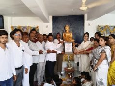 प्रिया रमेश मानकर यांच्याकडून डॉ.बाबासाहेब आंबेडकर यांच्या १३५व्या जयंतीनिमित्त गावोगावी “भारतीय संविधान” जागर अभियान