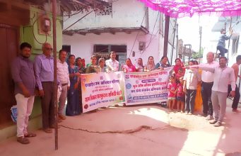 सेक्टर क्र.1 ग्राम पंचायत पंढरी में सामाजिक नवांकुर संस्था युथ ऑफ़ सौसर असोसिएशन के द्वारा जल गंगा संवर्धन जल संरक्षण की शपथ दिलाई एवं जल संरक्षण का संदेश दिया