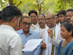 किसानों की समस्याओं और क्षेत्र के प्रमुख ज्वलंत मुद्दों को लेकर कॉग्रेस का धरना प्रदर्शन