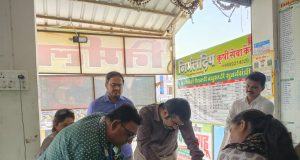 उपविभागीय अधिकाऱ्यांचा कळमेश्वर तालुक्यातील कृषी केंद्रांवर अचानक दौरा – खत साठ्याची काटेकोर तपासणी