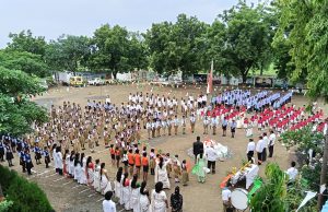 मानकर आदर्श विद्यालय वरोडा येथे उत्साहात स्वातंत्र्यदिन साजरा