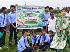 ‘एक विद्यार्थी–एक झाड–एक जबाबदारी’- मानकर विद्यालयाने दिला पर्यावरण संवर्धनाचा संदेश