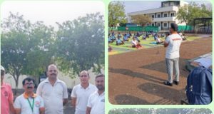 *47 NCC महाराष्ट्र बटालियन व महाराष्ट्र योग शिक्षक संघ यवतमाळ यांच्या संयुक्त विद्यमानाने योग दिवस साजरा*