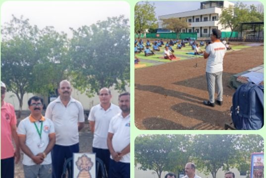 *47 NCC महाराष्ट्र बटालियन व महाराष्ट्र योग शिक्षक संघ यवतमाळ यांच्या संयुक्त विद्यमानाने योग दिवस साजरा*